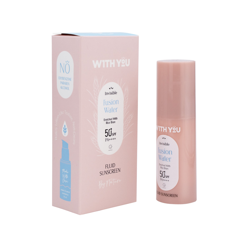 فلوئید ضدآفتاب  بی رنگ SPF50 ویت یو 60میل